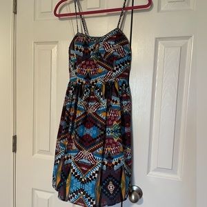 Colorful sundress with pockets!
